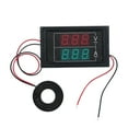 thumbnail image 1 of Mistaha AC Voltage and Current Meter with Transformer - Mini Digital Multimeter with Current Sensor - Dual LED Display - Black, 1 of 6
