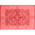 thumbnail image 1 of Ahgly Company Indoor Rectangle Oriental Red Industrial Area Rugs, 2' x 4', 1 of 4