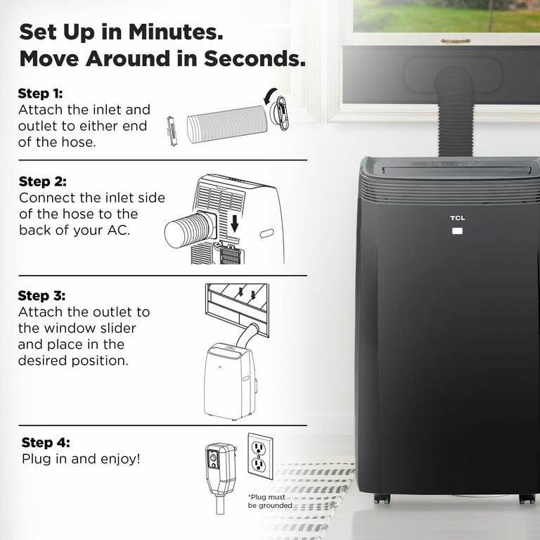 Tcl 12000 btu portable air conditioner deals