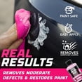 thumbnail image 2 of 16 Fl. Oz Large Size Professional Grade Scratch & Sirl Eliminator | Car Paint Scratch Remover | Polishing & axing Compound | Repair Scratches, Restore Shine, Auto Detailing Essential, 2 of 3
