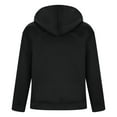 thumbnail image 6 of Zylanna Men's Pullover Hoodies, Workout Running Elastic Hooded Sweatshirt Long Sleeve Athletic Jacket with Pockets Black Size 3XL, 6 of 9