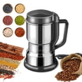 thumbnail image 6 of Electric Coffee Bean Grinder, 400g/14oz, Enhanced Chamber, 300W Motor, 10-Sec Grinding for Spices, Grains, Nuts, Dry Food, One-Touch, 6 of 11