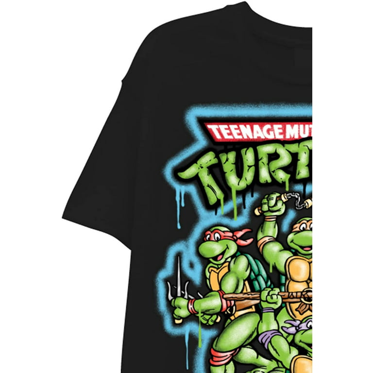 Airbrush Ninja Turtles Shirt Design 5T / No