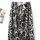 thumbnail image 3 of Pantalones de Piernas Anchas Casuales para Mujeres Impresión de Moda Pantalones de Longitud Completa Elásticos Regulares para Uso Casual, 3 of 5