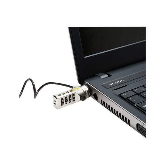 Kensington WordLock Portable Combination Laptop Lock - Security cable lock - gray - 6 ft