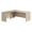 Natural Elm, variant on Studio C 72W x 30D L Shaped Desk in Modern Hickory - Engineered Wood