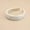 B, variant on Black White Plaid Hair Ties for Women - Thick Strip Scrunchie with Air Pressure Comfort Fit for Normal Hair, Everyday Use & Sports