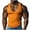 #02 Orange, variant on Busydd Tank Tops Men Casual Sleeveless Solid Color Mens Workout Shirts Breathable Summer Round Neck Mens Undershirts L