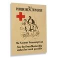 thumbnail image 6 of HISTORIX Vintage 1914 The Public Health Nurse Poster Matte Print - Vintage Matte Poster of A Public Health Nurse on Horseback Wall Art Print, 6 of 6