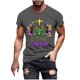 thumbnail image 1 of Camisetas de Manga Corta para Hombre Imprimir Deportes de Manga Corta Cuello Redondo Blusa Algodón Poliéster, Nueva Moda Casual Camiseta para Hombres, 1 of 1