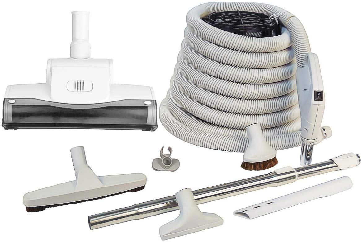 ZVac Universal Central Vacuum Accessory Kit for Central Vacuum Systems