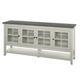 thumbnail image 4 of Twin Star Home Modern Farmhouse Sideboard with Glass Doors, 4 of 8