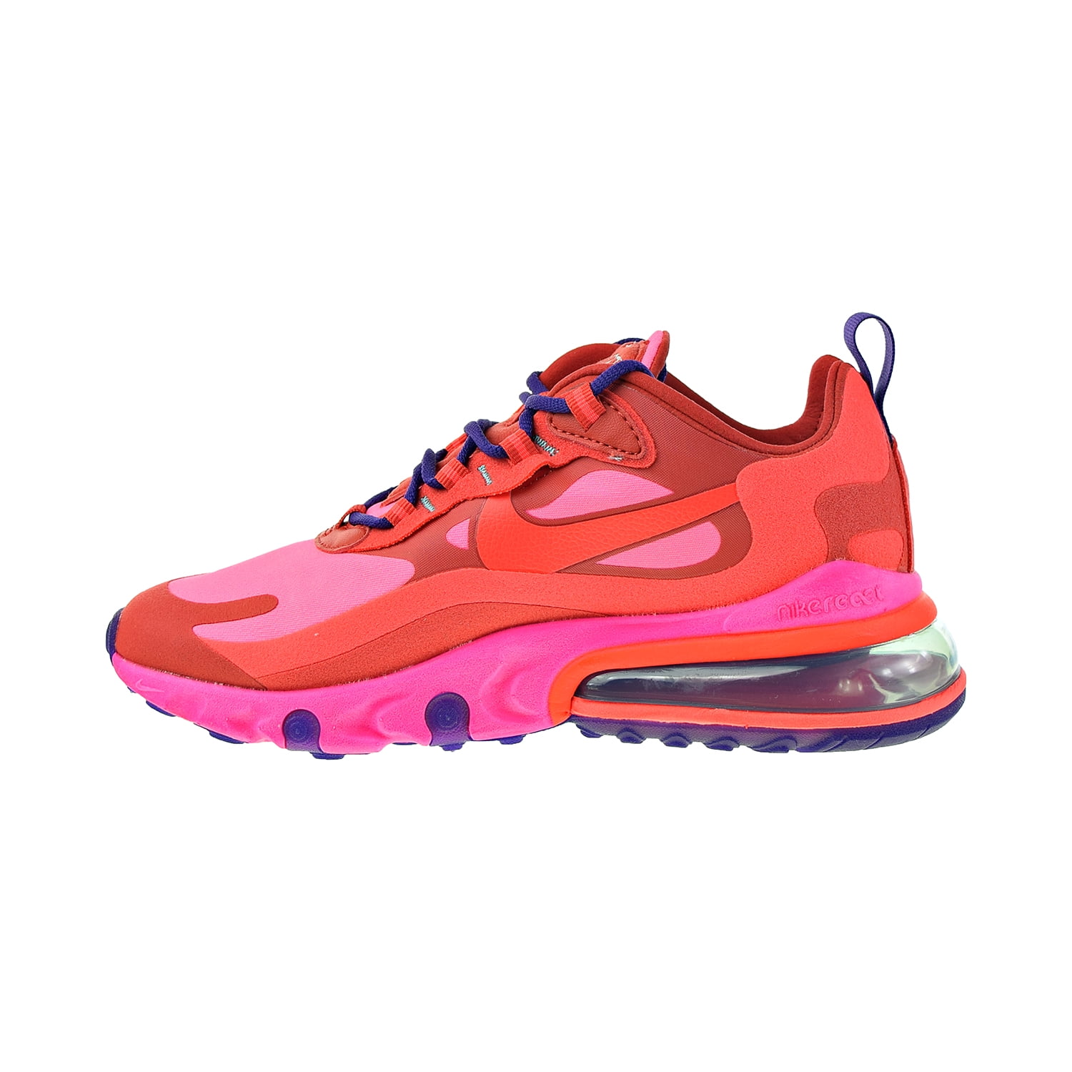 Air Max React Women's Shoes Red-Pink-Purple -
