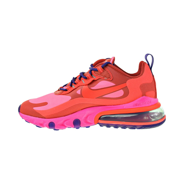 Gelijkenis in plaats daarvan drie Nike Air Max 270 React Women's Shoes Red-Pink-Purple at6174-600 -  Walmart.com