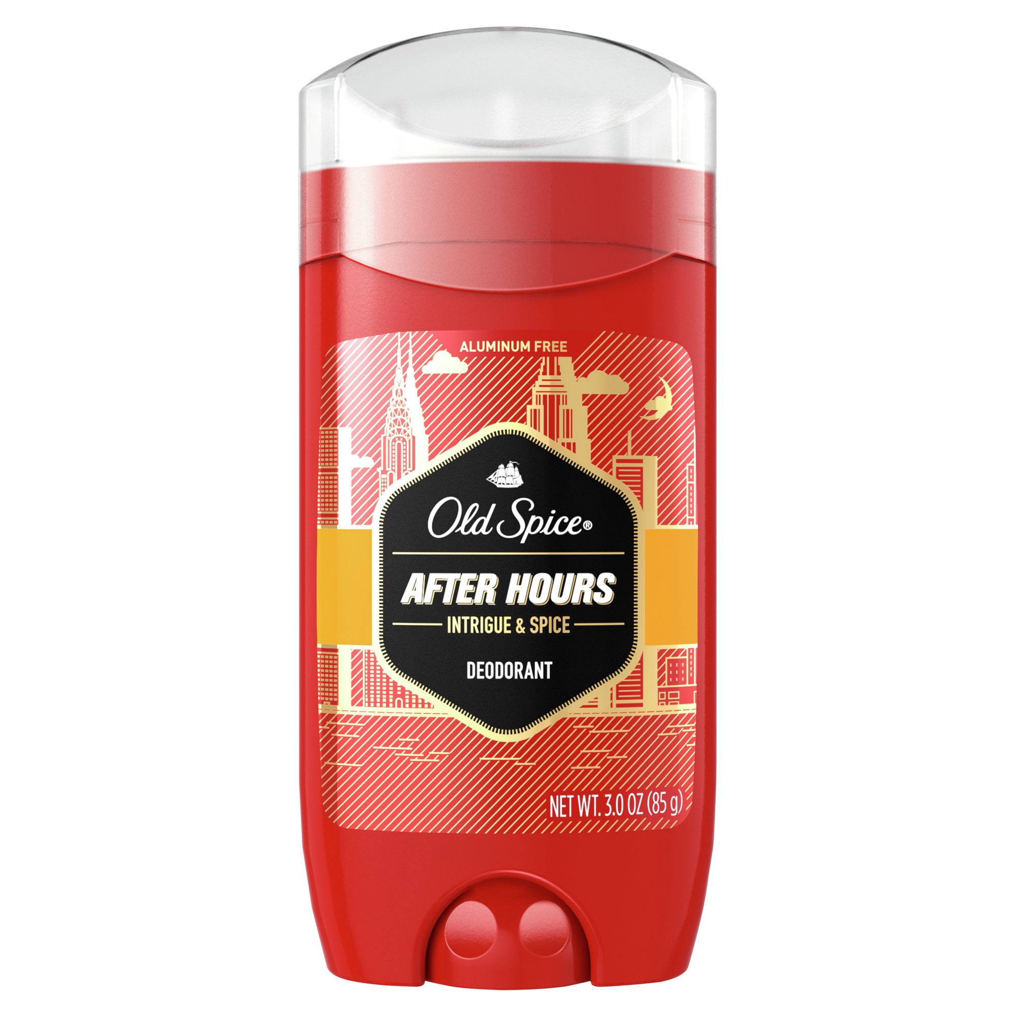 Old Spice Red Zone Collection after Hours Deodorant, Men, 3.0 oz, 4 Pack