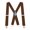 Chameau, variante sur Buyless Fashion Bretelles pour Hommes - 48 Pouces Élastiques Ajustables Robustes 2 Pouces de Large - Dos en X
