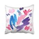 thumbnail image 1 of Funda de almohada ABPHQTO Pinceladas y Manchas abstractas Rosa Azul Morado 45x45 cm, 1 of 1
