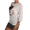 thumbnail image 3 of Dolce  Gabbana White Silk #dgfamily Crystal T-shirt, 3 of 4
