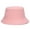 Pink, variant on Jelly Color Bucket Cotton Fisherman Hat for Women,Summer Beach Sun Cap,Outdoor Fishing Camping Hiking Visor,Packable Travel Hat for Vacation Beige One Size