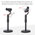 thumbnail image 2 of Phone Stand Bracket Live Broadcast Multi-function Small Desktop Online Course Video Recording Support Frame Adjustable Rotatable, 2 of 6