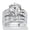 Platinum-plated Sterling Silver, variant on 5.84 TCW Cubic Zirconia 2-Piece Platinum-plated Sterling Silver Bridal Ring Set