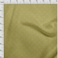 thumbnail image 4 of oneOone Georgette Viscose Olive Green Fabric Floral Craft Projects Decor Fabric Printed By The Yard 42 Inch Wide, 4 of 4