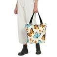 thumbnail image 6 of Kdxio Butterflies Women Reusable Grocery Bags Foldable Ripstop,Reusable Shopping Bags for Shopping,Gym,Gift, 6 of 7
