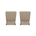 thumbnail image 6 of Linon Foster Woven Back Folding Dining Chair, Set of 2, Natural, 6 of 26