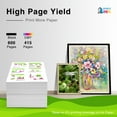 thumbnail image 6 of 64 Ink Cartridges Compatible for HP Ink 64 for HP 64XL Combo for Envy Photo 7855 Printer (Black, Tri-Color), 6 of 9