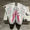 thumbnail image 4 of Ad-id-as Originals Avryn Shoes Cloud White lucid Pink Size M/9 W/10, 4 of 6