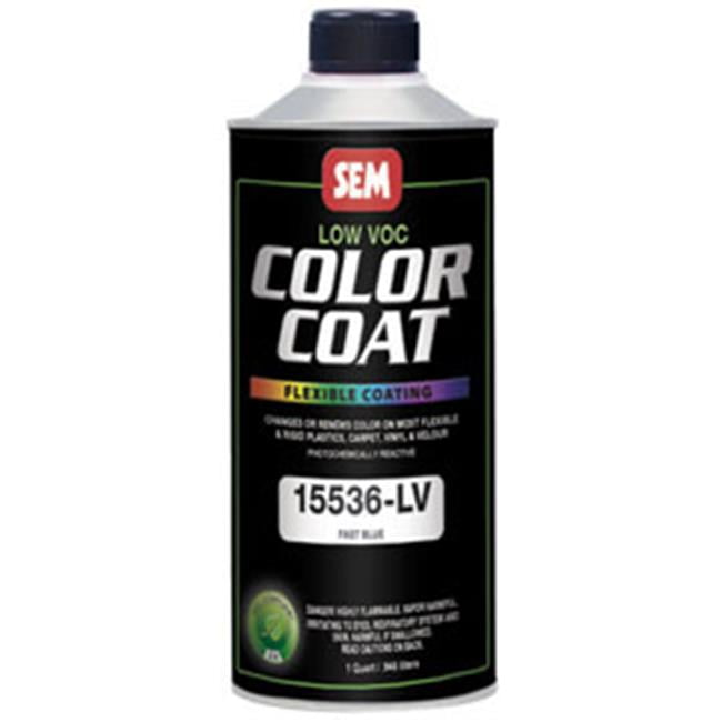 SEM Products 15536 Color Coat- Fast Blue- Cone Top Quart