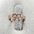 thumbnail image 2 of Simple Diamond Bow Ring Women's Rings, 2 of 2