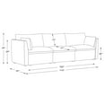 thumbnail image 6 of CHITA Sectional Couches Modular Sofa for Living Room, 3PC in Light Gray, 6 of 7