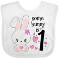 thumbnail image 3 of Inktastic Somebunny is One First Birthday Bunny Boys or Girls Baby Bib, 3 of 4