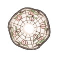 thumbnail image 5 of Meyda Tiffany 248596 7" Wide Mini Pendant - MultiColor, 5 of 7
