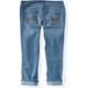 thumbnail image 2 of Aeropostale Womens Solid Regular Fit Jeans, Azul, 9/10, 2 of 2