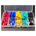 thumbnail image 6 of Electrical Connectors 100pcs Insulated Male Female Wire Connectors Quick Electrical Crimps Terminals, 6 of 8