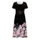 thumbnail image 2 of Gibobby Vestido De Mujer De Corte Vestido casual de manga corta con cuello redondo y estampado de flores sexy y elegante a la moda para mujer (1)(Rosa,M), 2 of 4