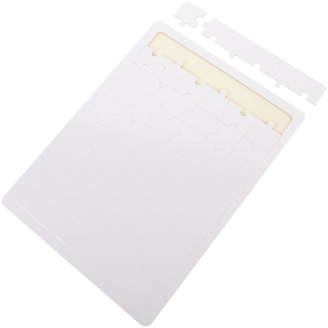 Casse-tête Rectangulaire de Transfert Thermique DIY, Pièce de Casse-Tête Vierge de Transfert Thermique par Sublimation