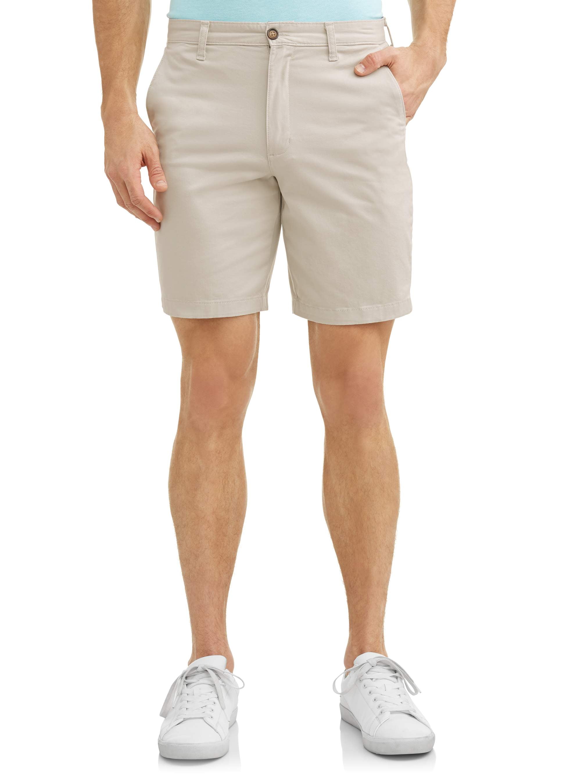 george men's knit jogger shorts