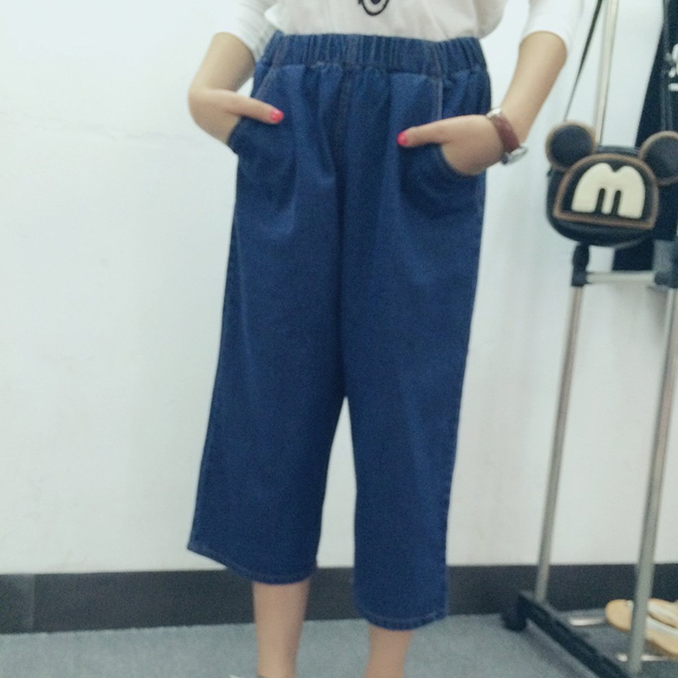 Clearance Sale Elastic Band Wide Leg 