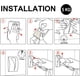 thumbnail image 2 of Juego de 2 ganchos para paños de cocina, soportes para toallas autoadhesivos, colgador de toallas de cocina autoadhesivo, accesorio para toallas de pared de baño de acero inoxidable, 2 of 5