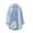 1# Blue cheap stuff under 5 dollars, variant on Dyegold Button Down Shirts For Women Fall Fashion 2023 Dress Shirt Long Sleeve V Neck Blouse Tops Casual Tunics With Pockets