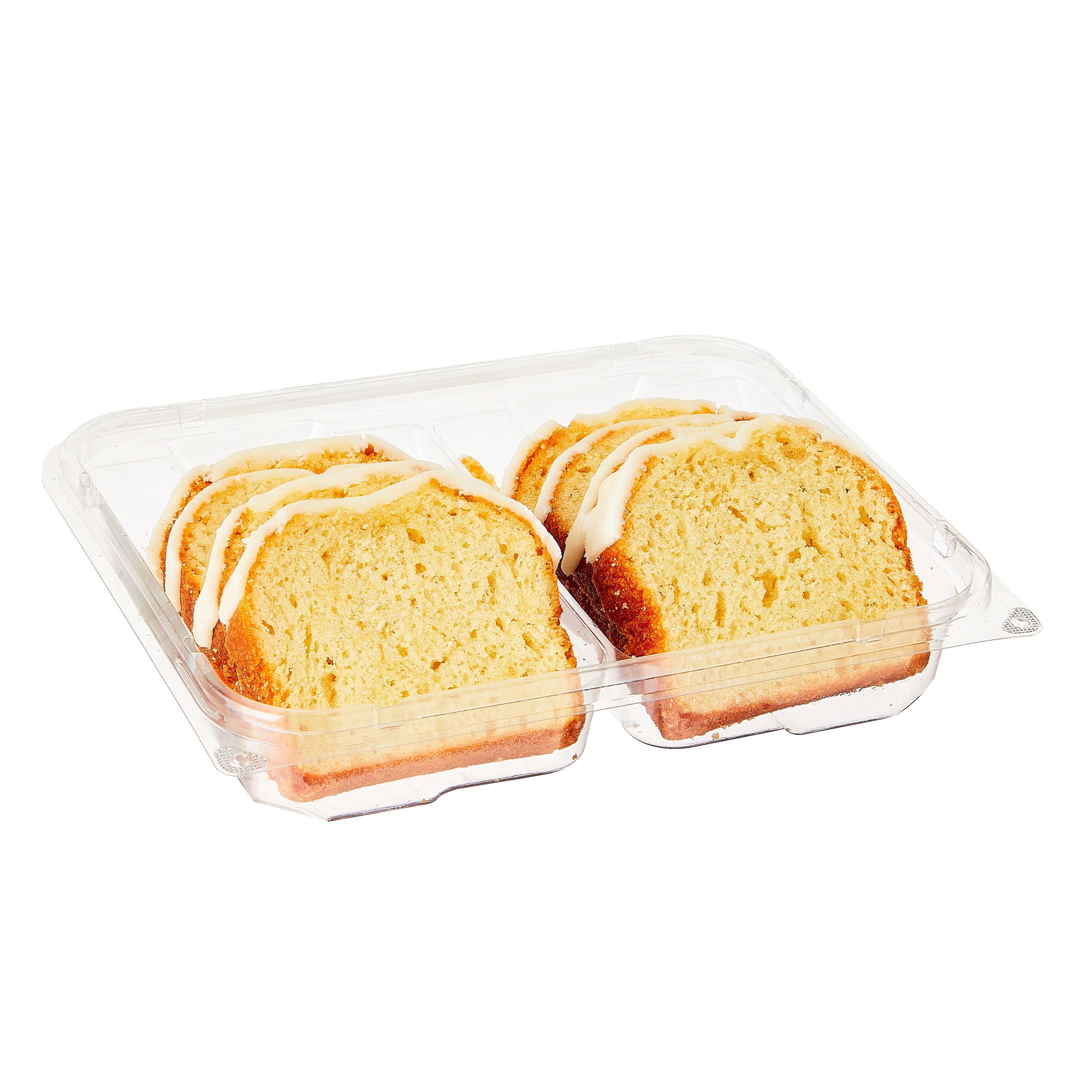 Marketside Iced Vanilla Sliced Cake, 14.1 oz, 8 Count