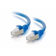 thumbnail image 3 of C2G Câble Patch Réseau Sans Accroc (STP) - Câble Patch - RJ-45 (m) à RJ-45 (m) - 8 Pieds - STP - Chat 6a - Sans Accroc, Éventaillé - Bleu, 3 of 4