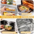 thumbnail image 6 of 20 Pcs Glass Food Storage Containers with Lids 22oz, 1 & 2 Compartment Glass Airtight Meal Prep Containers with Sauce Containers(10 Containers & 10 Lids), Oven & Freezer Safe, Leak Proof, Grey, 6 of 9