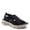 BLACK, variant on Women's GUZMAN Ankle Strap Sandals – Lycra Slip-On with Cushioned Footbed and Sporty EVA Outsole