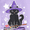 Glow-in-the-Dark Cat Witch, variant on The Children's Place Baby, Toddler, & Girls Snug Fit Glow-in-the-Dark Ghosts Cotton Pajamas, Sizes NB-16