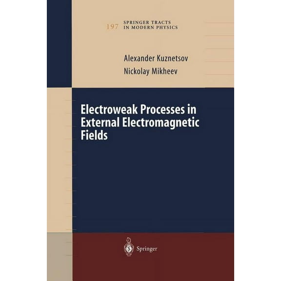 Springer Tracts in Modern Physics Electroweak Processes in External Electromagnetic Fields, Book 197, (Paperback)