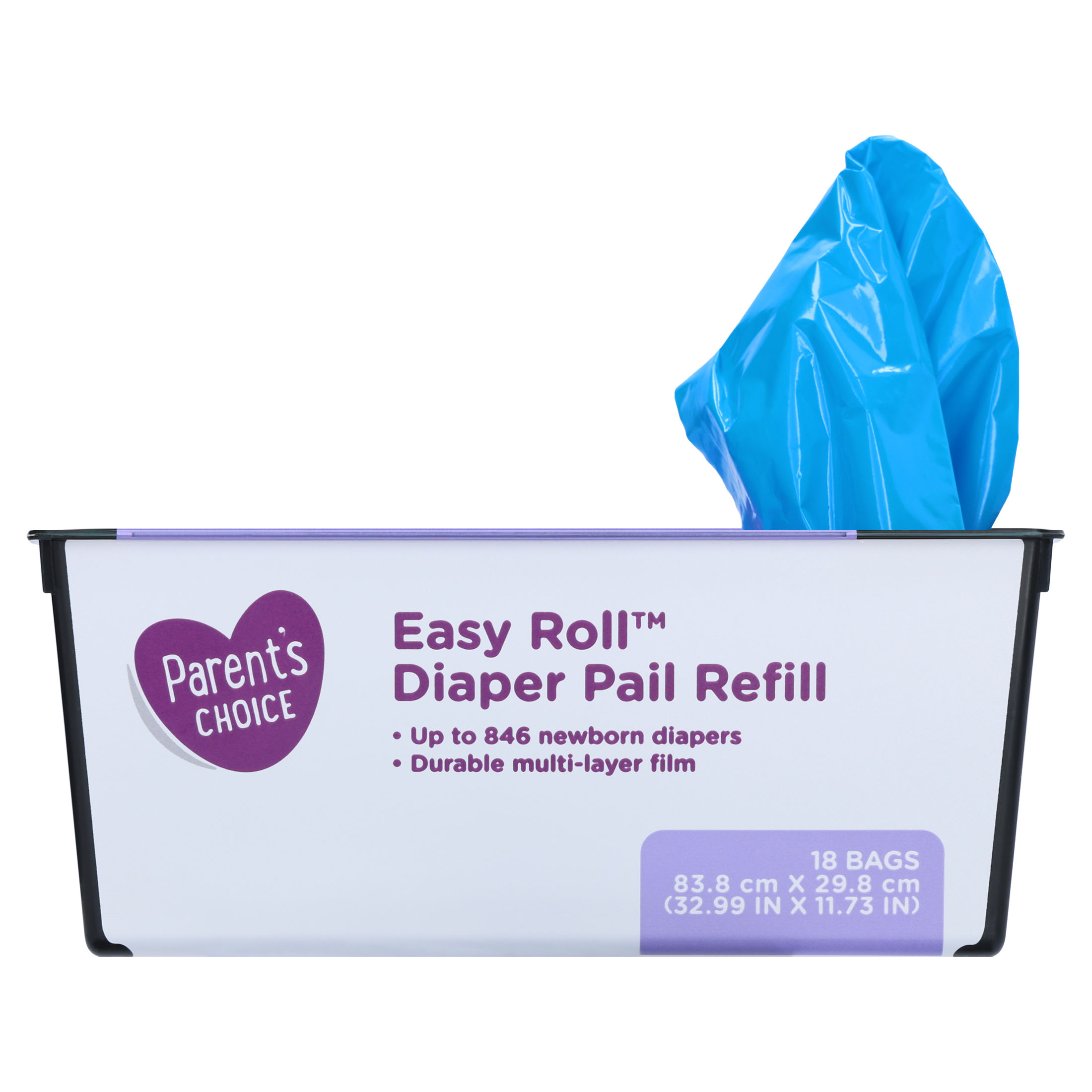 Parent's Choice Square Easy Roll Diaper Pail Refills photo 4